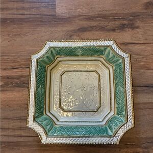 Fitz and Floyd Cream Decorative Dish